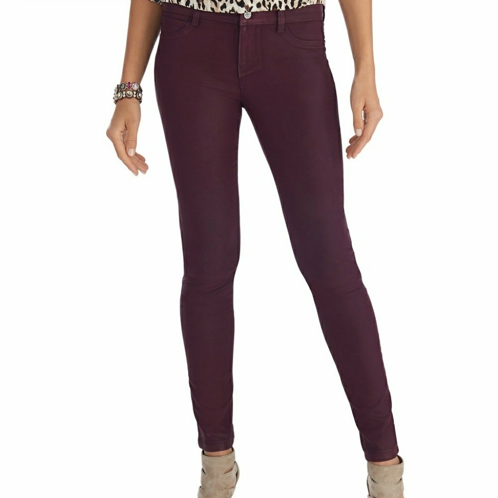 White House Black Market St. Honore Cabernet Jeans